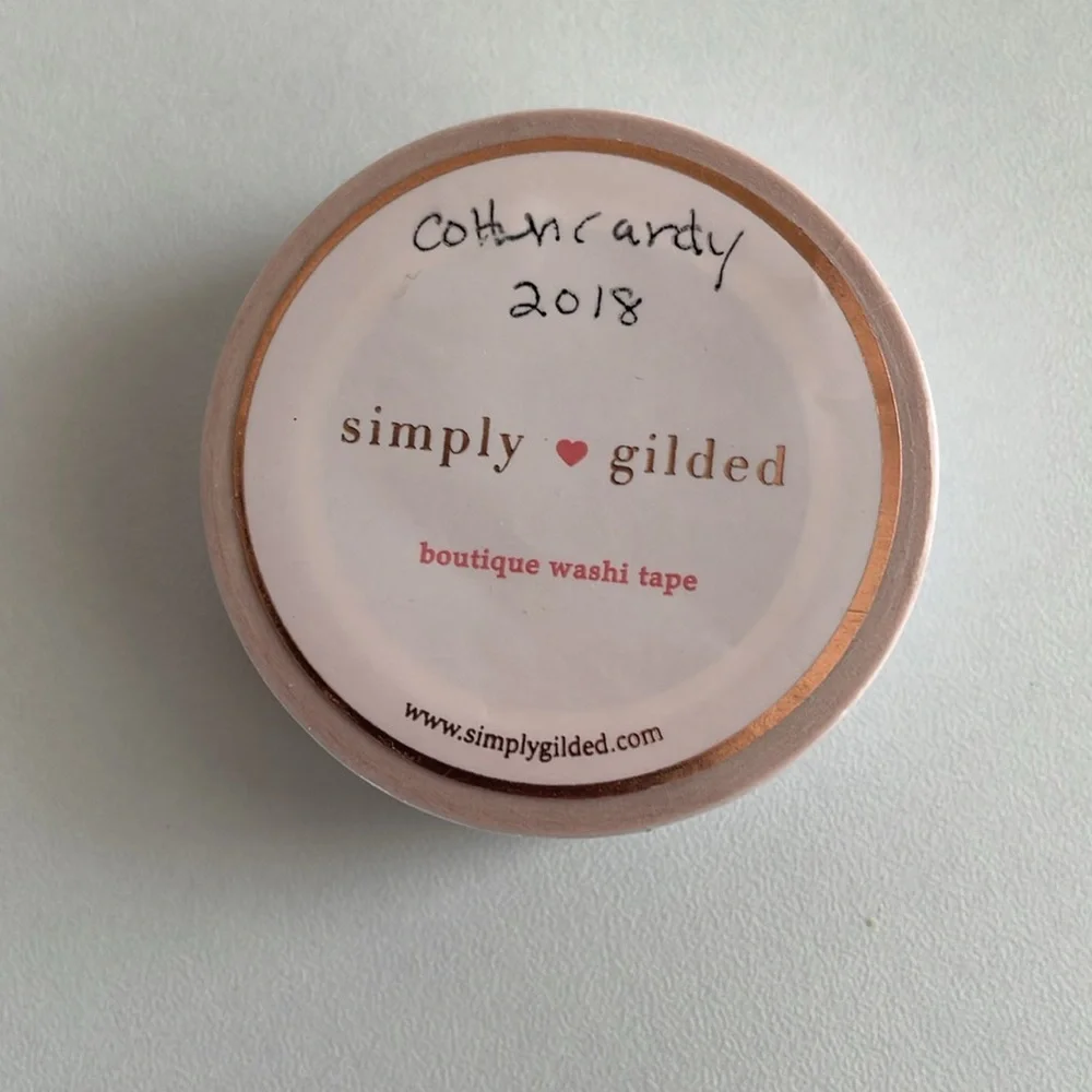Simply Gilded, “Collectors” Curated Bundle of 3 washi